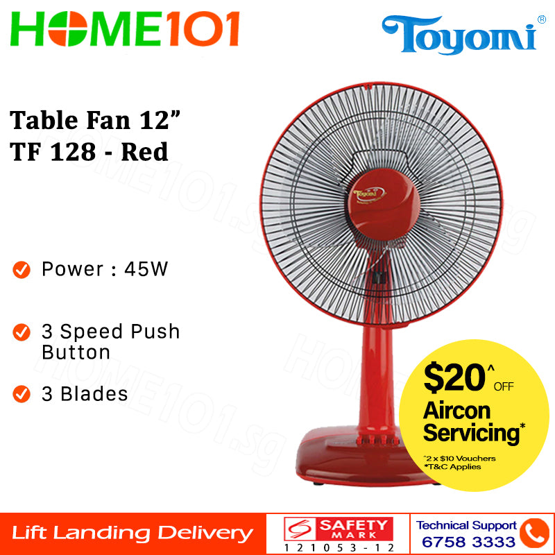 Toyomi Table Fan 9 - 16" FD 2331 || TF 128 || TF 1624