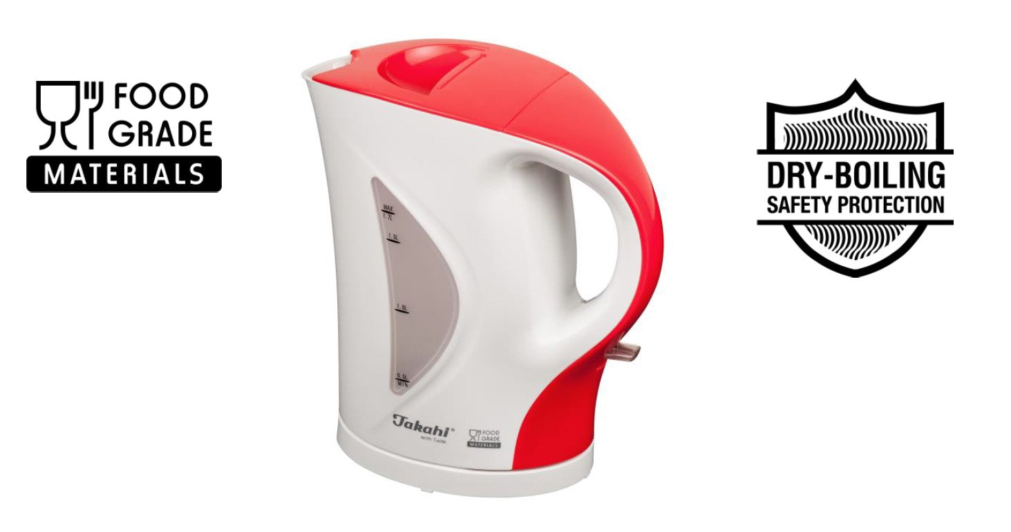 Takahi Electric Cordless Kettle 1.0 - 1.7L 1001 || 1701