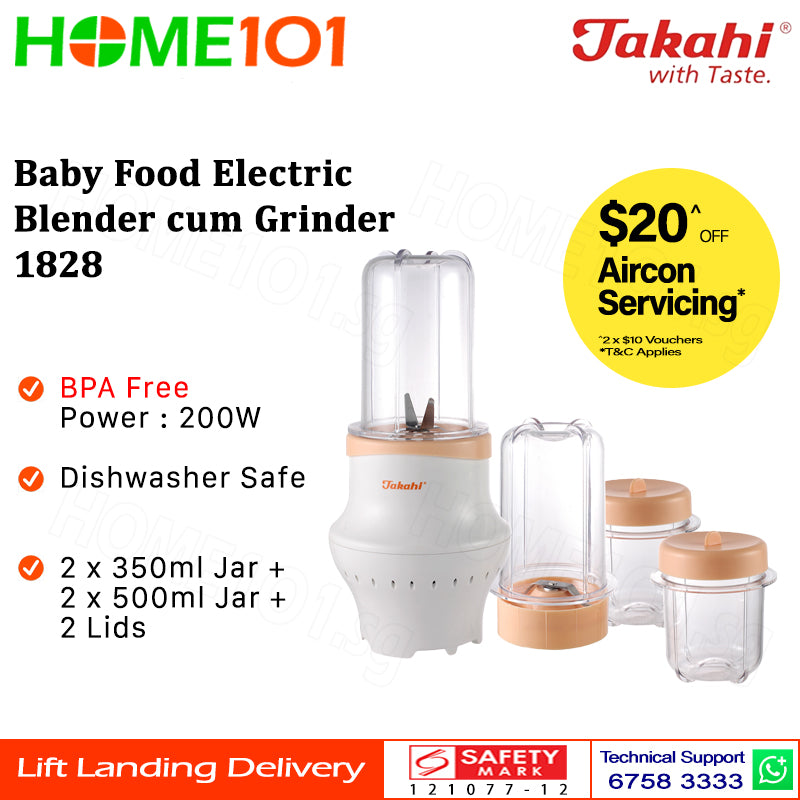 Takahi Baby Food Electric Blender cum Grinder 1828