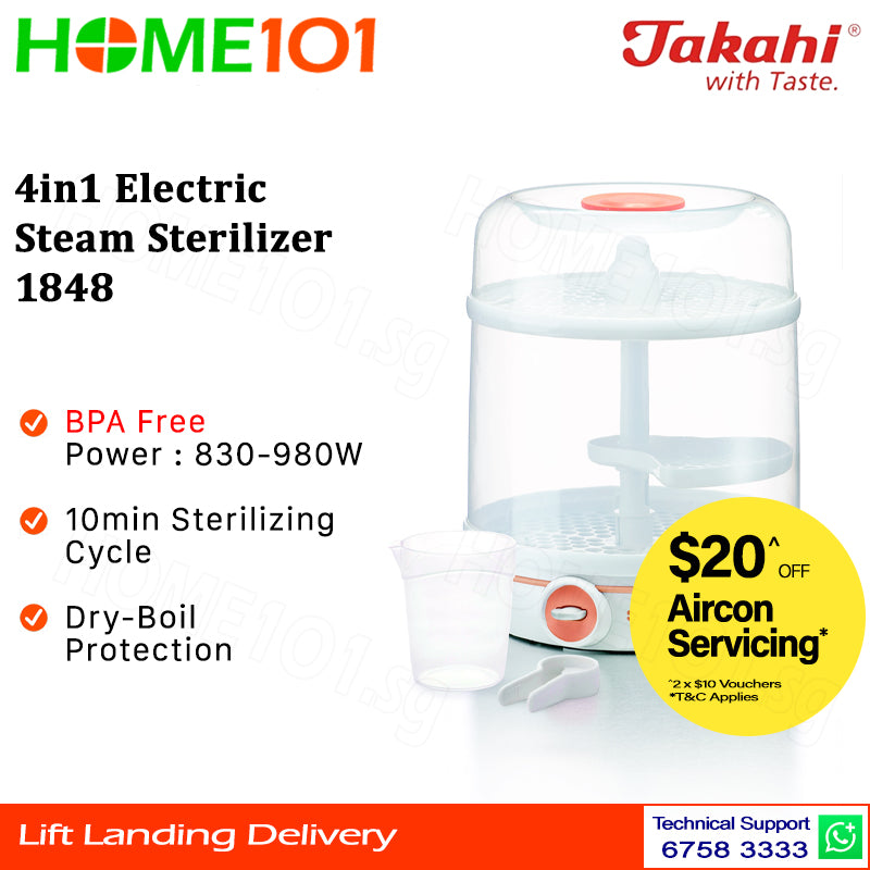 Takahi 4in1 Electric Steam Sterilizer 1848