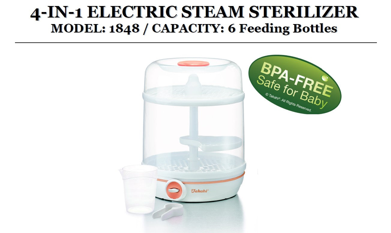 Takahi 4in1 Electric Steam Sterilizer 1848