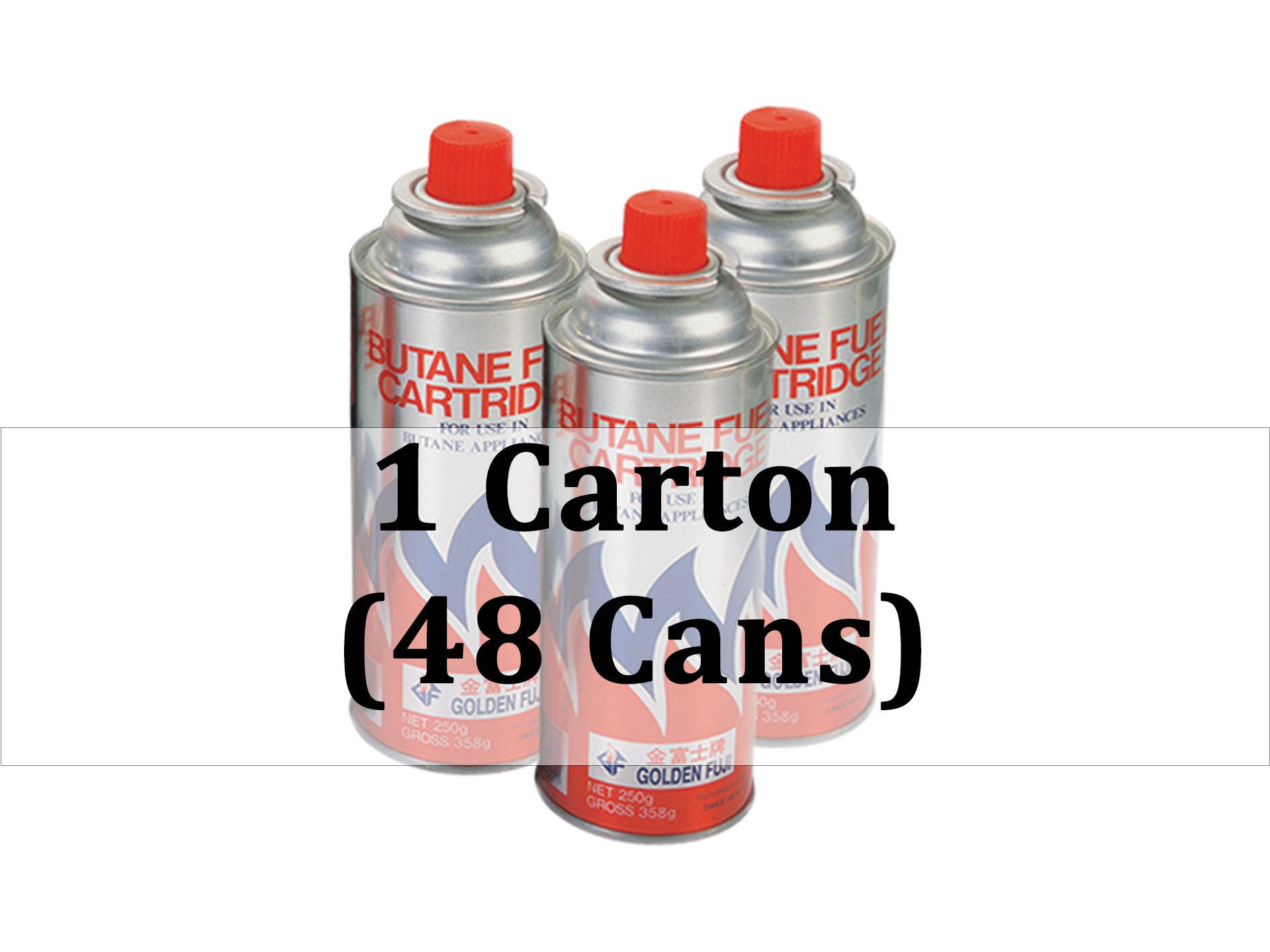 Golden Fuji Butane Fuel Cartridge 250g (Bulk Buy)