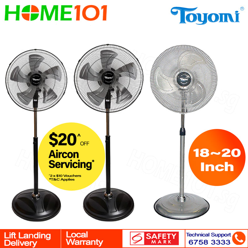 Toyomi High Velocity Stand Fan 18 - 20" PSF 1860 || PSF 1870 || PSF 2020 || PSF2020 || PSF 2070