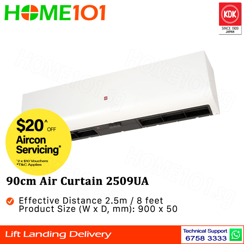 KDK 90cm Air Curtain 2509UA