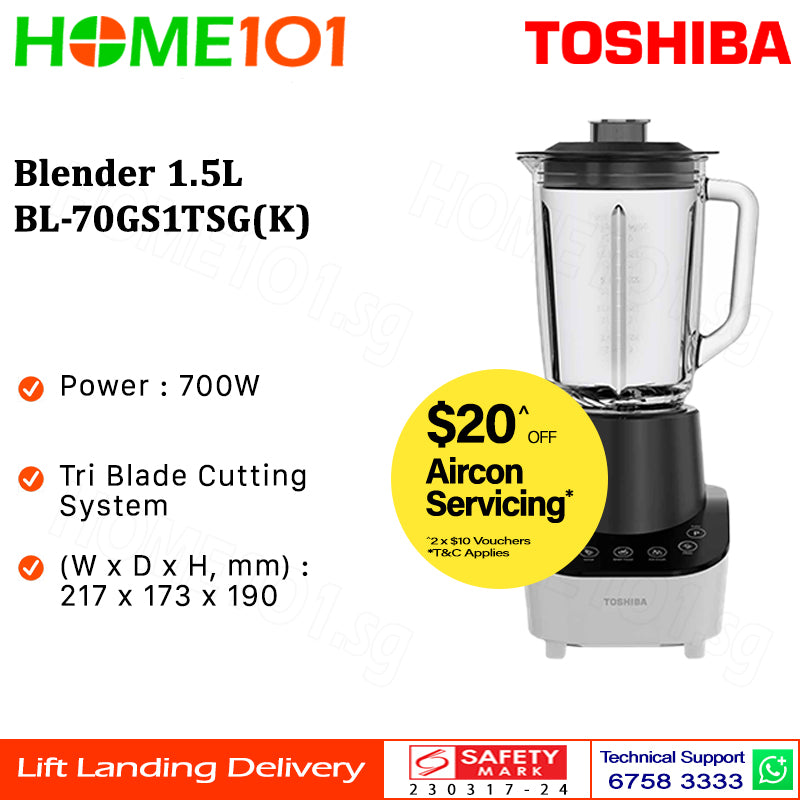 Toshiba Blender 1.5L BL-70GS1TSG(K)