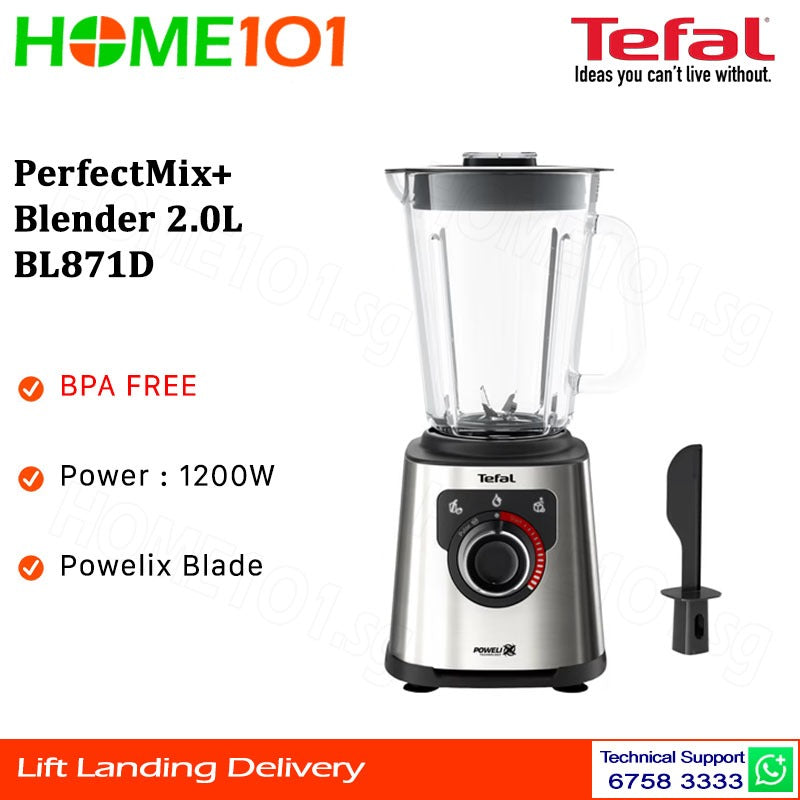 Tefal PerfectMix+ Blender 2.0L BL871D