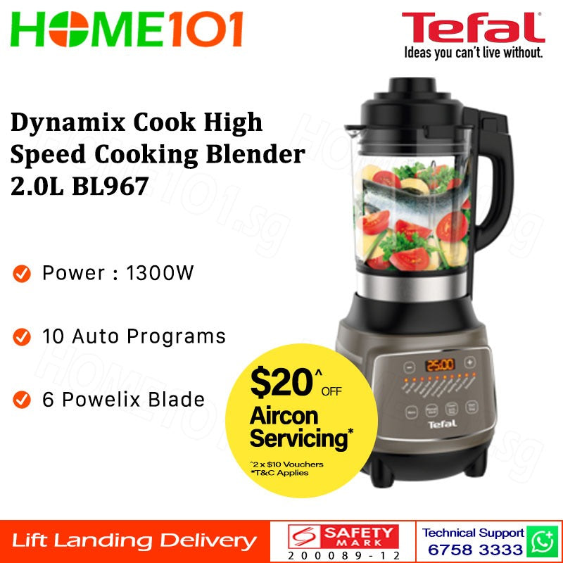 Tefal Dynamix Cook High Speed Cooking Blender 2.0L BL967