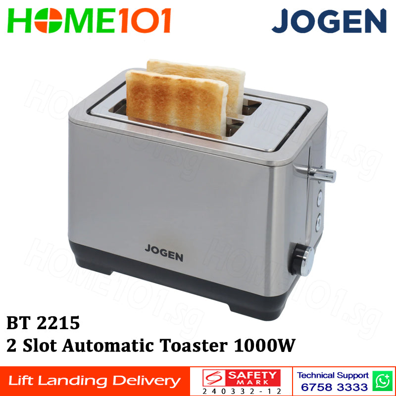 Jogen 2 Slot Automatic Toaster 1000W BT 2215
