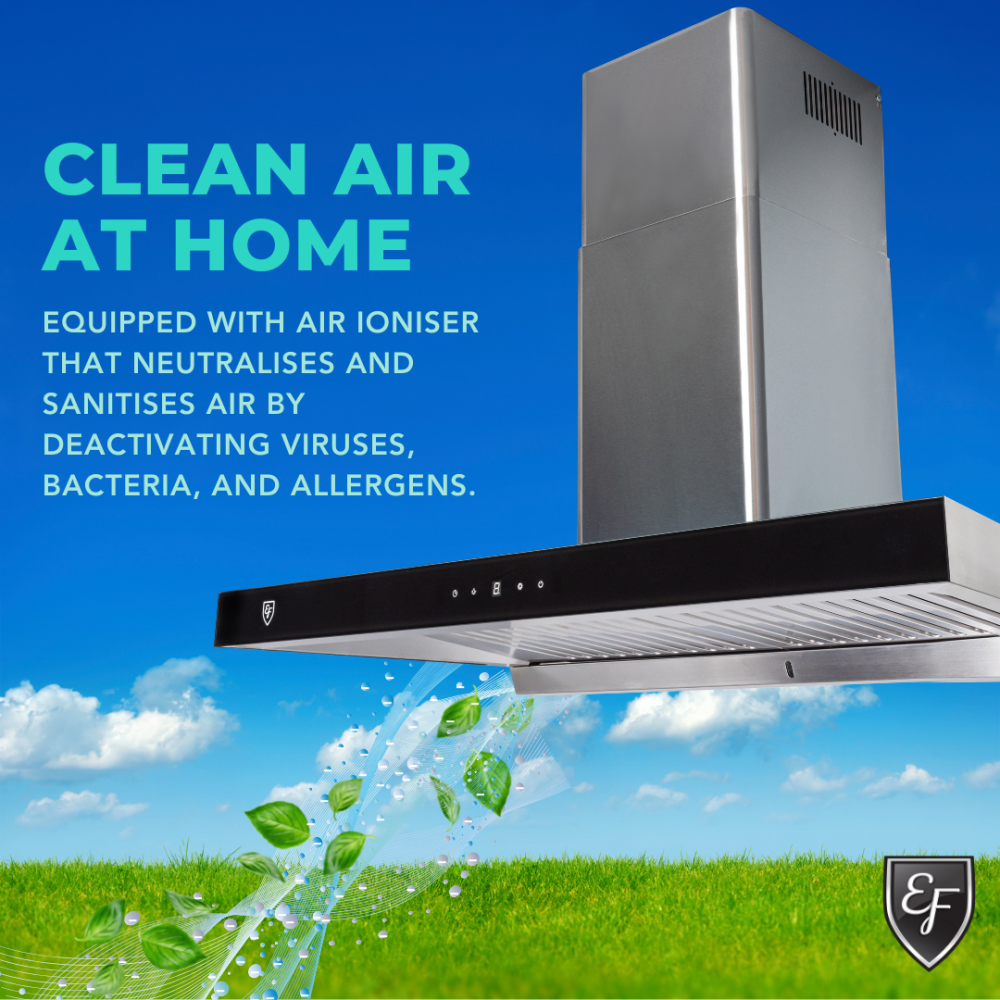 EF Wall Mounted Hood 90cm CK VISTA