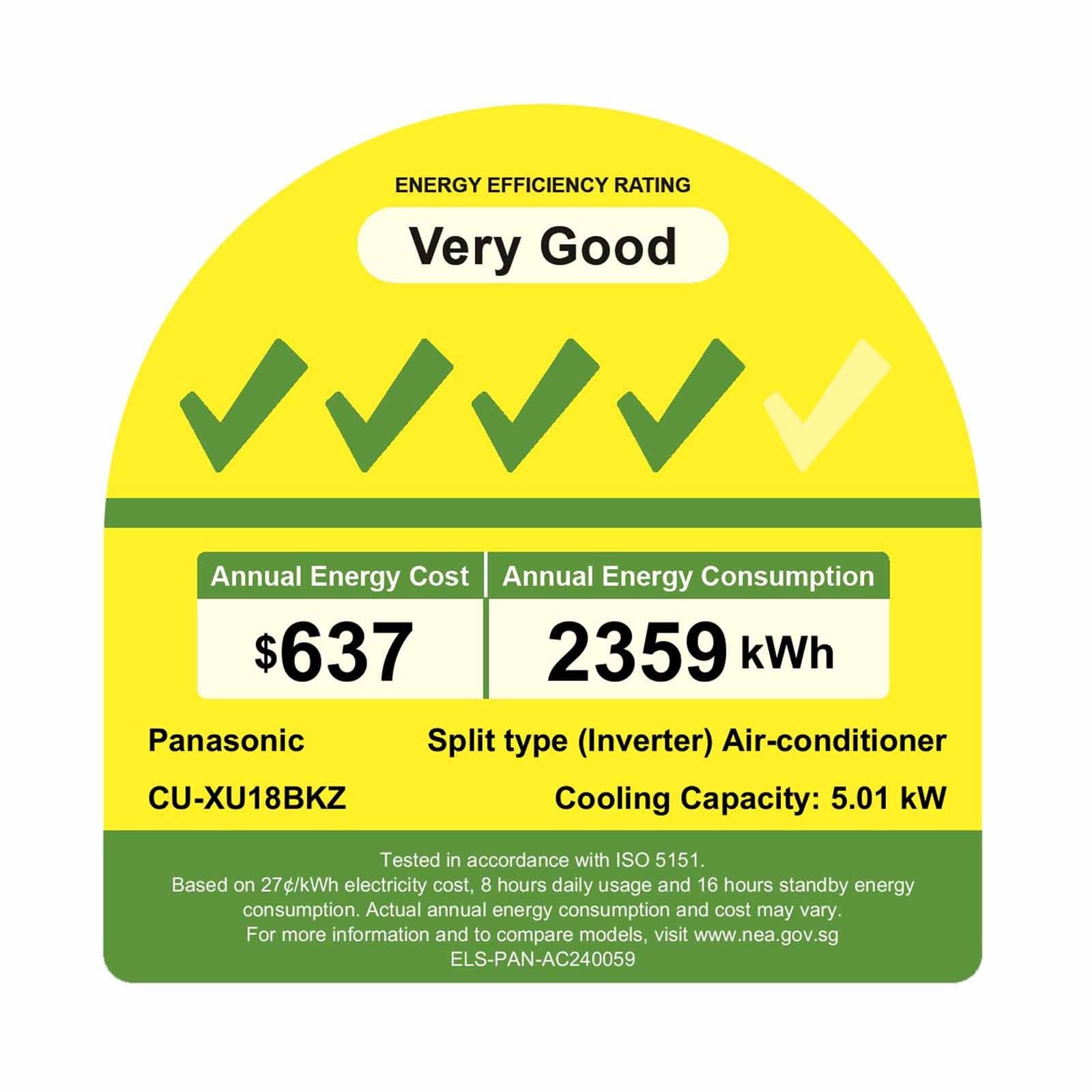 Panasonic Single Split AirCon 9000BTU TO 24000BTU *9K CLIMATE VOUCHER ELIGIBLE