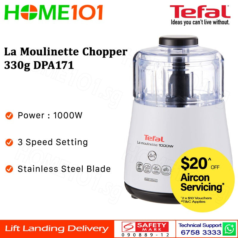 Tefal La Moulinette Food Chopper 1000W DPA171