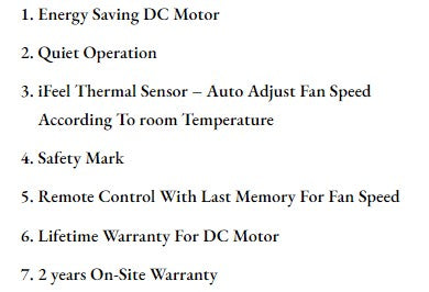 ($1 REPLACEMENT) Bestar DC Corner Fan 16ā 3 Blades Dino
