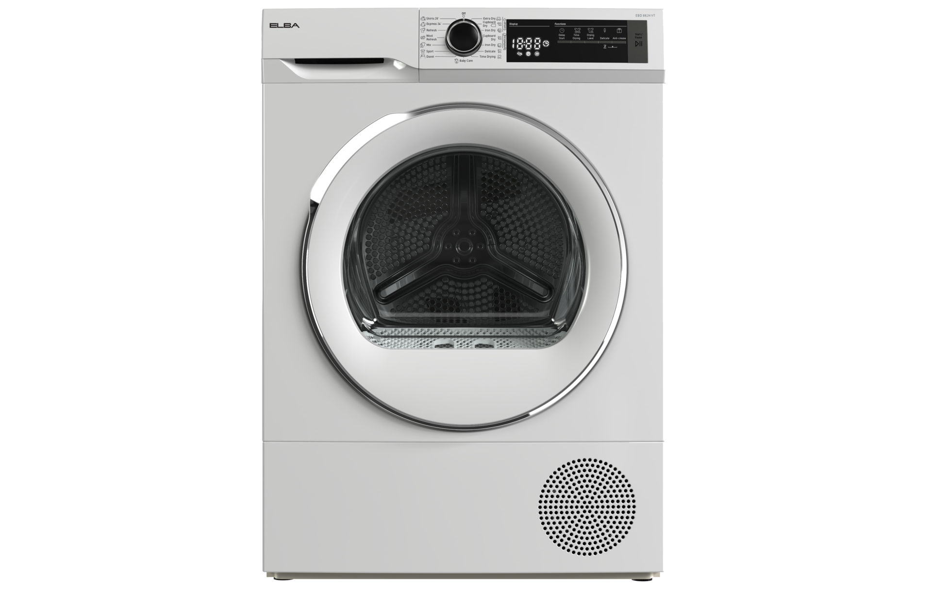 Elba Heat Pump Dryer 8.0KG EBD 882H VT