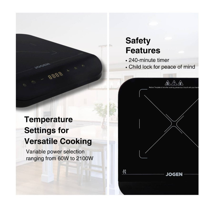 Jogen Single Plate Induction Cooker 2100W EC 2100