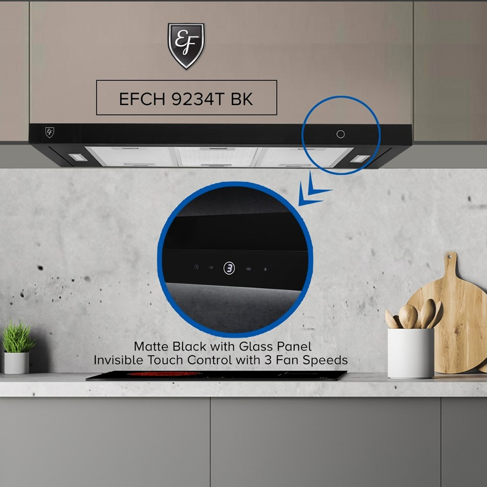 EF Semi Integrated Hood 90cm EFCH 9234T BK