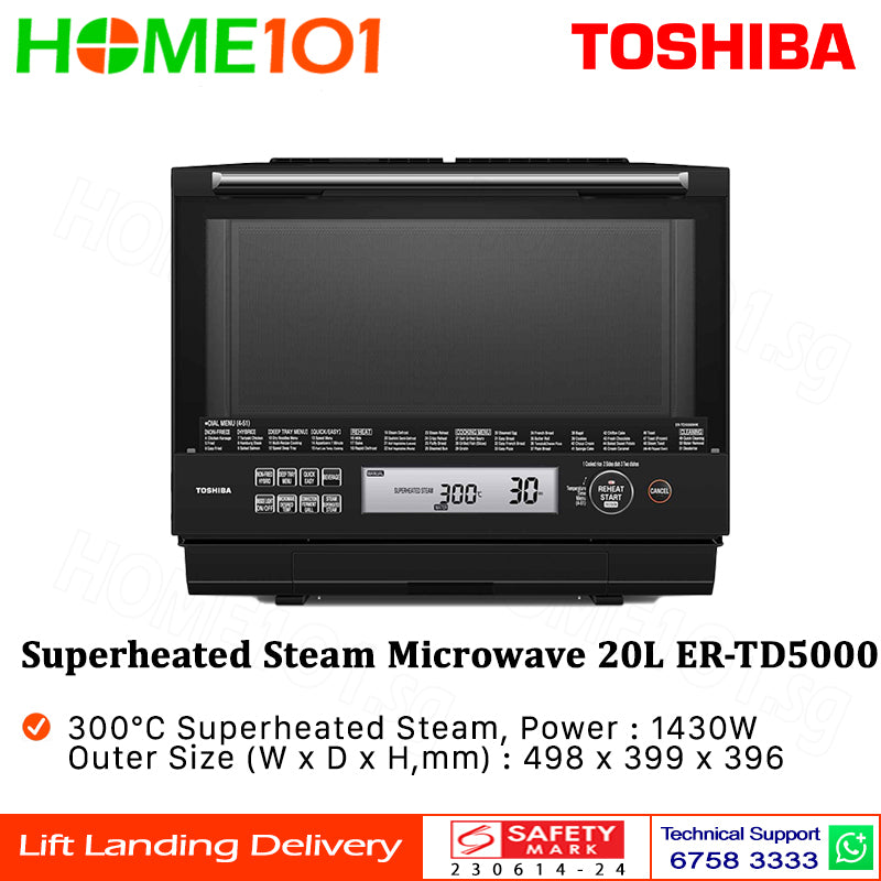 Toshiba Superheated Steam Microwave 30L ER-TD5000