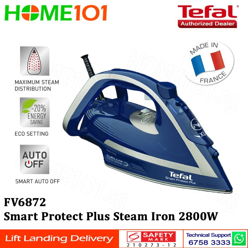 Tefal Smart Protect Plus Steam Iron 2800W FV6872