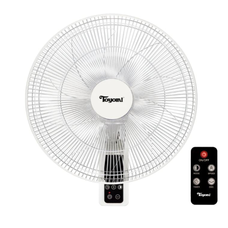 Toyomi Wall Fan with Remote Control 16" FW 4518R