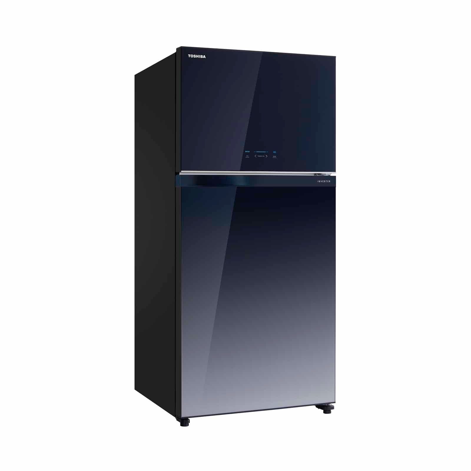 PRE-ORDER (ETA MID AUG) Toshiba 2 Door Top Mount Freezer Fridge 548L GR-RT735WE-PGX(GG)
