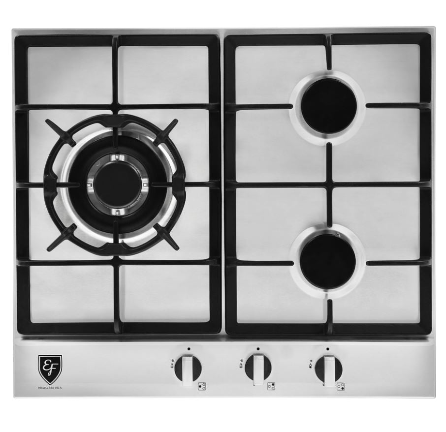 EF 3 Burners Domino Hob HB AG 360 VS A