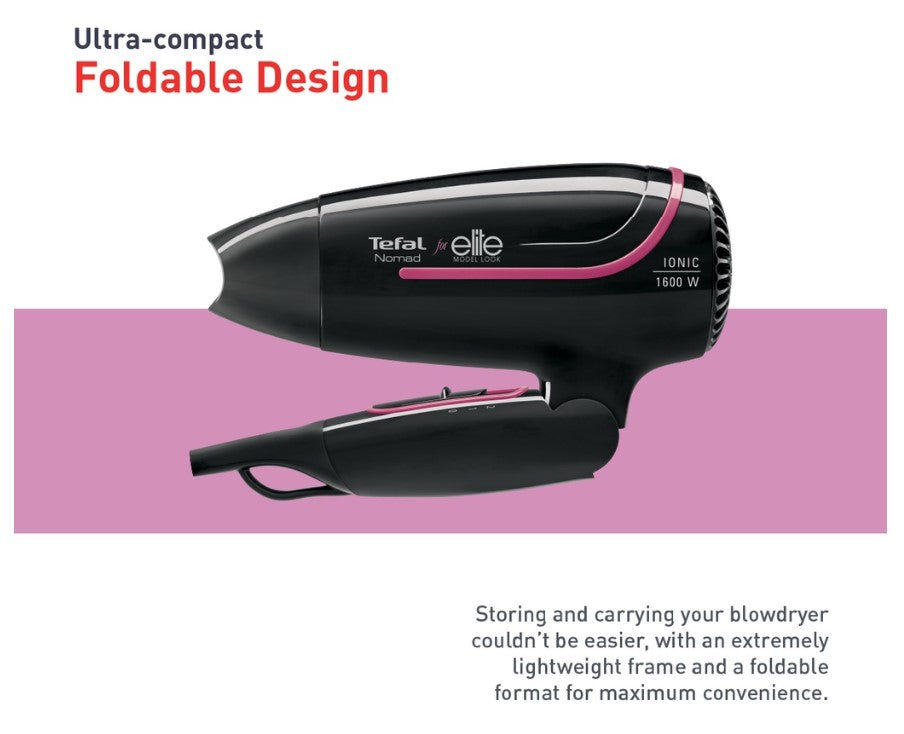 Tefal Nomad 2 Iconic Hair Dryer HV3313