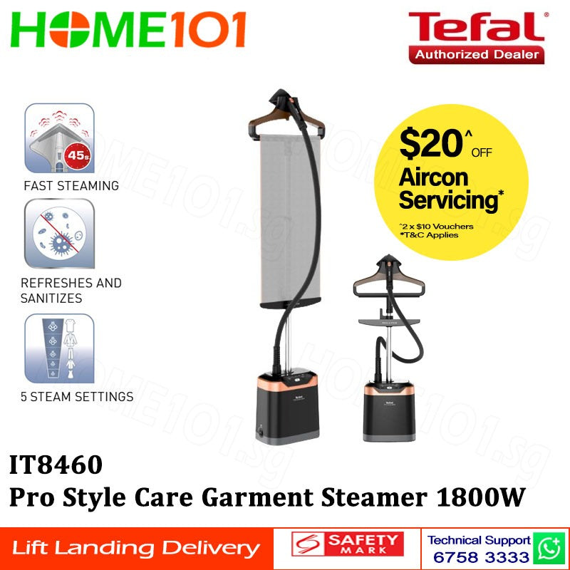 Tefal Prostyle Garment Steamer 2000W IT8480