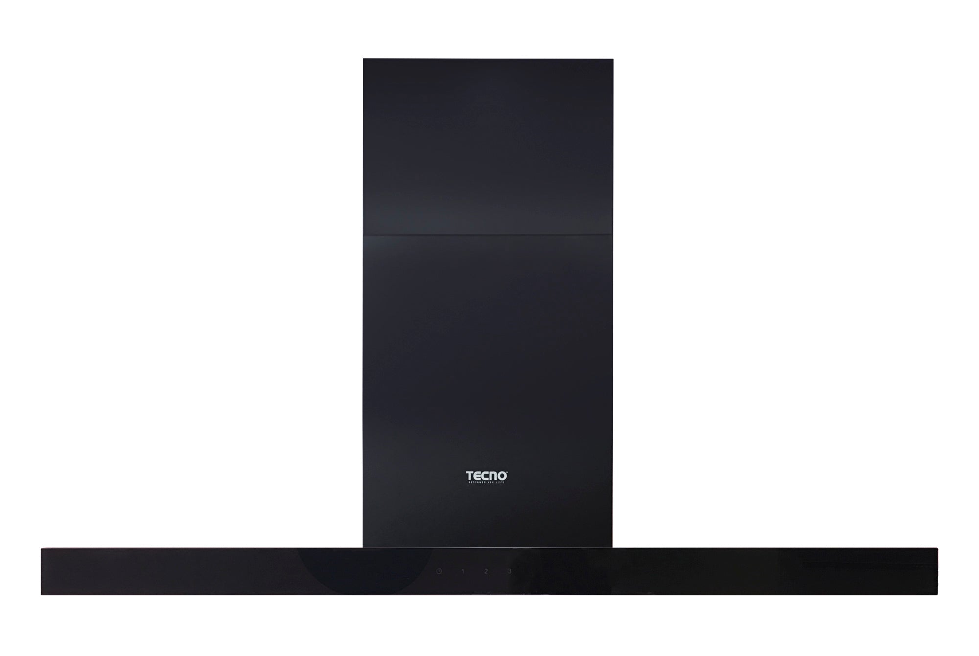 Tecno Matte Black Chimney Hood 90cm KA 2238BK