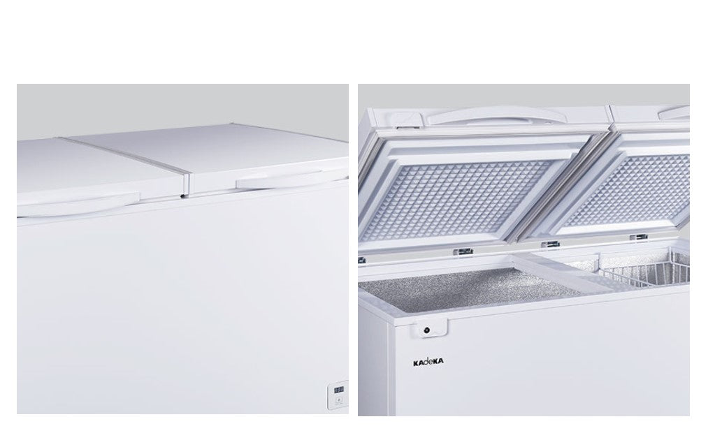 Kadeka Double Door Chest Freezer 550L KCF-550I