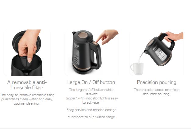 Tefal Includeo Kettle 1.0L KI5338