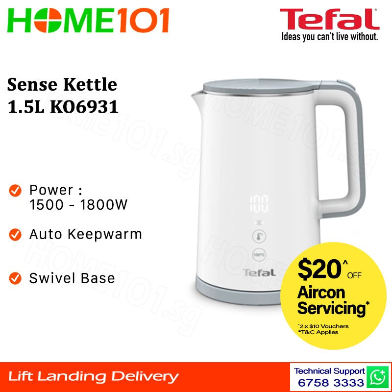 Tefal Sense Kettle 1.5L KO6931