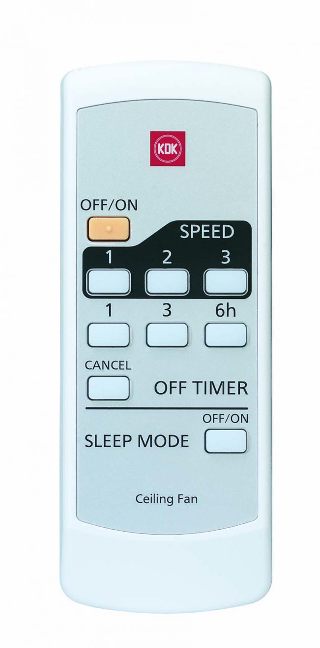 KDK Remote Ceiling Fan 140cm w/ Remote Ctrl M56SR