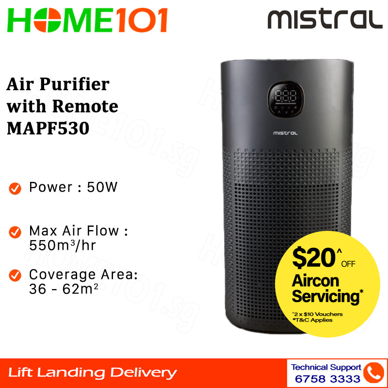 Mistral Air Purifier with Remote MAPF530