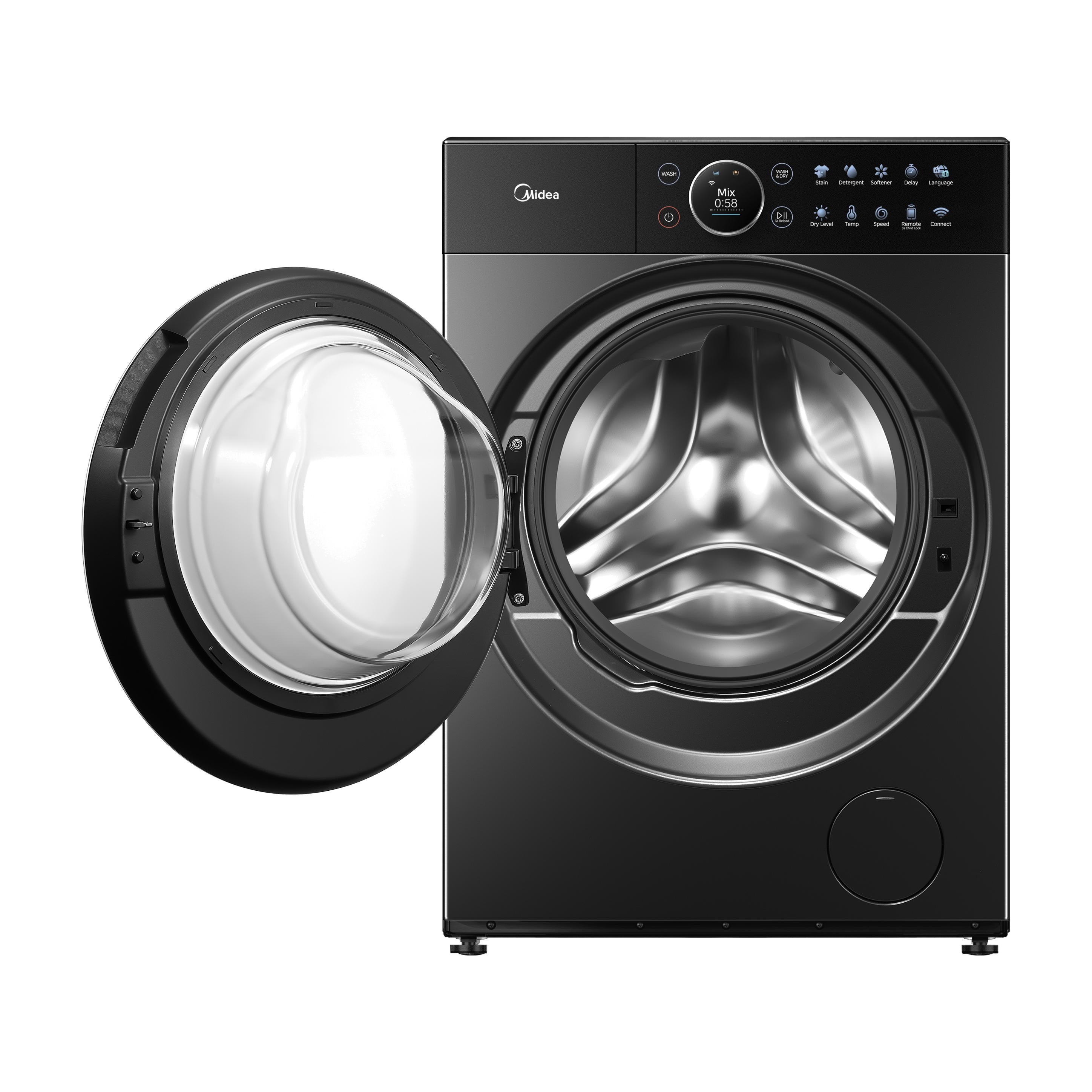 Midea Front Load Washer 10KG - Dryer 7.0KG MF310D100WB