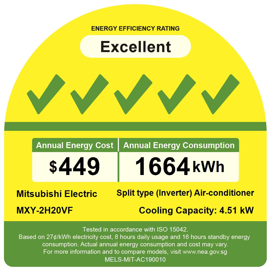 Mitsubishi StarMex Multi-Split AirCon MXY-2H20VF/MSXY-FP10VG x 2