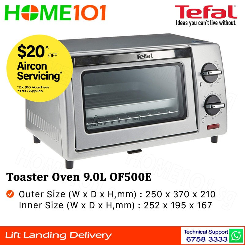 Tefal Equinox Oven Toaster 9L OF500E || OF500