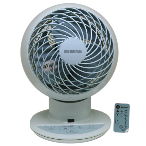 Iris Ohyama Circulator Fan with Remote 6" PCF-SC15T Blue