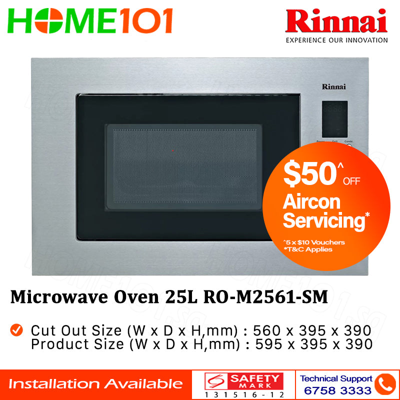 Rinnai Microwave Oven 25L RO-M2561-SM
