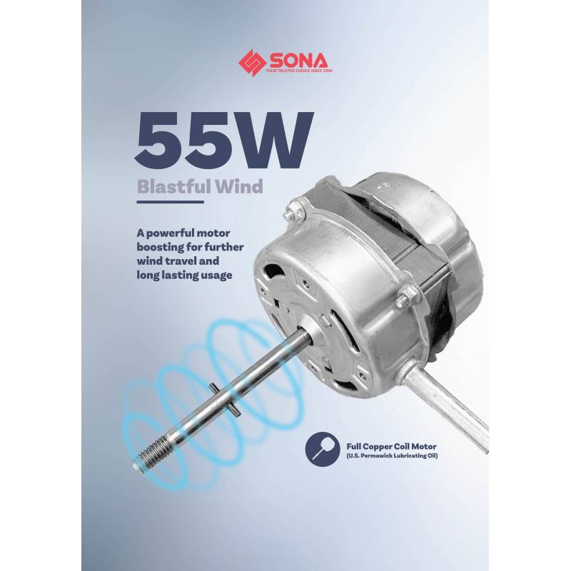 Sona Stand Fan 16" SFS 6402