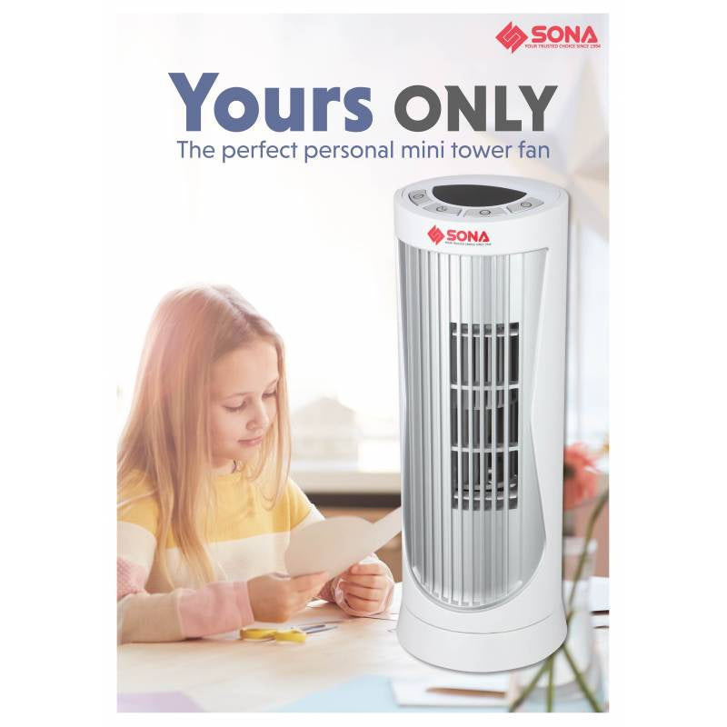 Sona Digital Mini Personal Tower Fan SFT 1762