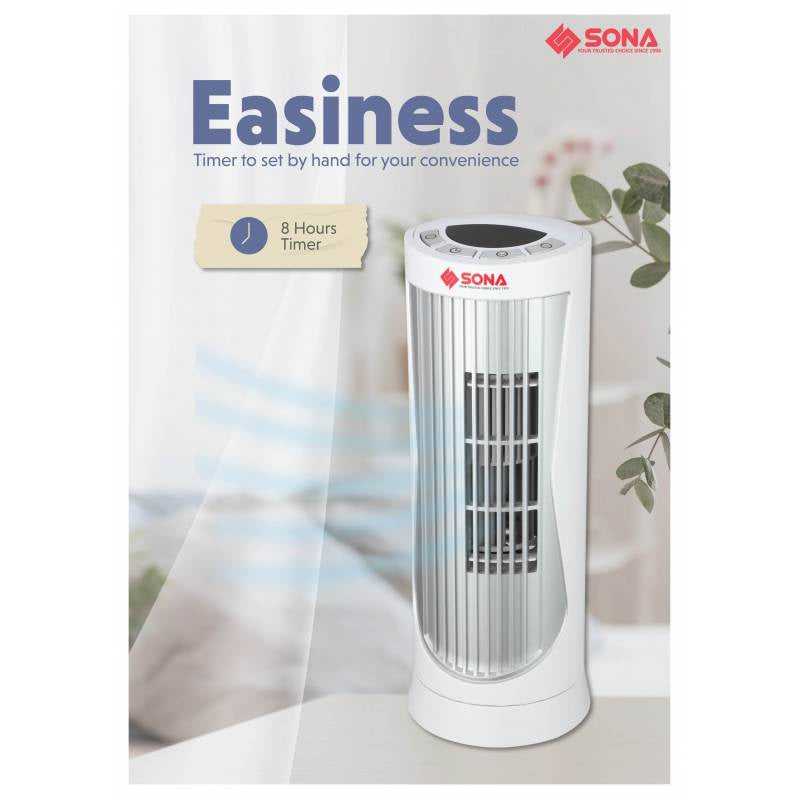 Sona Digital Mini Personal Tower Fan SFT 1762