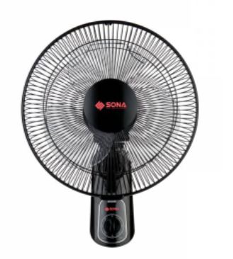 Sona Wall Fan With 2 Pull Strings 12 Inch SFW 1501