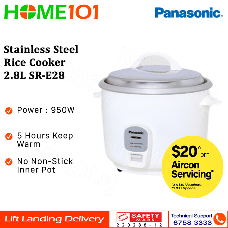 Panasonic Rice Cooker 2.8L SR E28