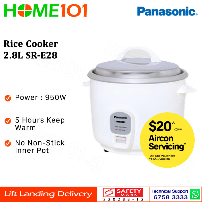 Panasonic Rice Cooker 2.8L SR-E28