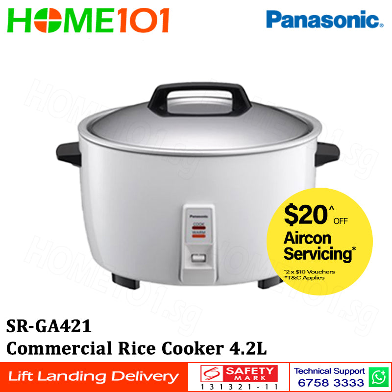 Panasonic Commercial Rice Cooker 4.2L SR-GA421