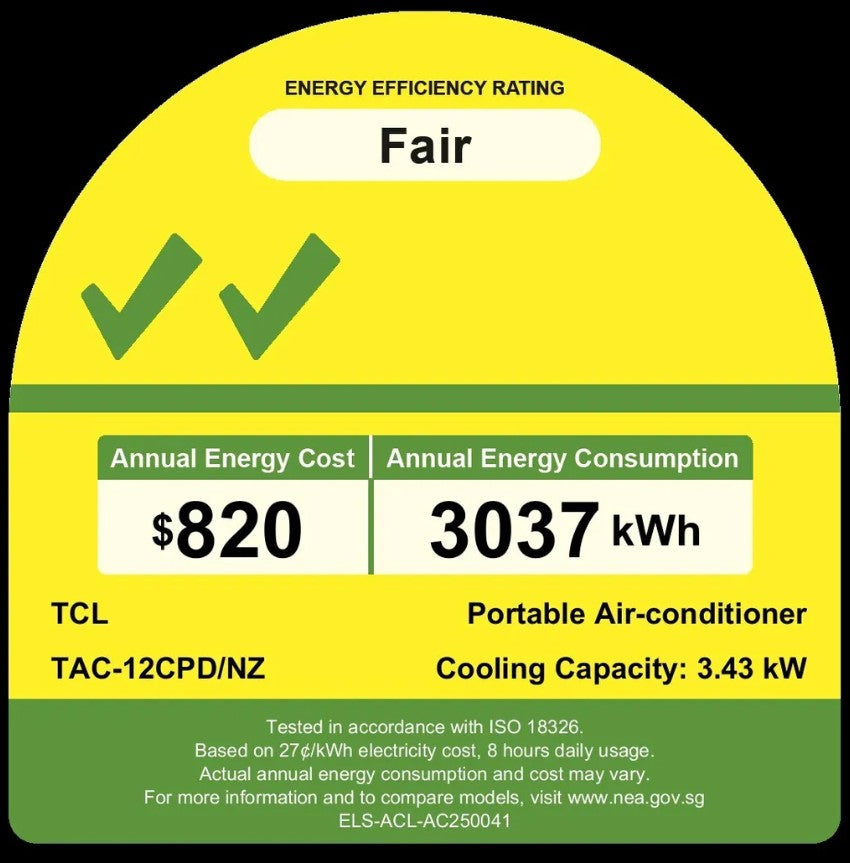 TCL Portable Aircon 12000BTU TAC-12CPD/NZ