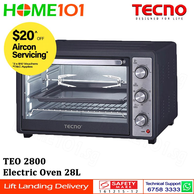 Tecno Electric Oven 28L TEO 2800