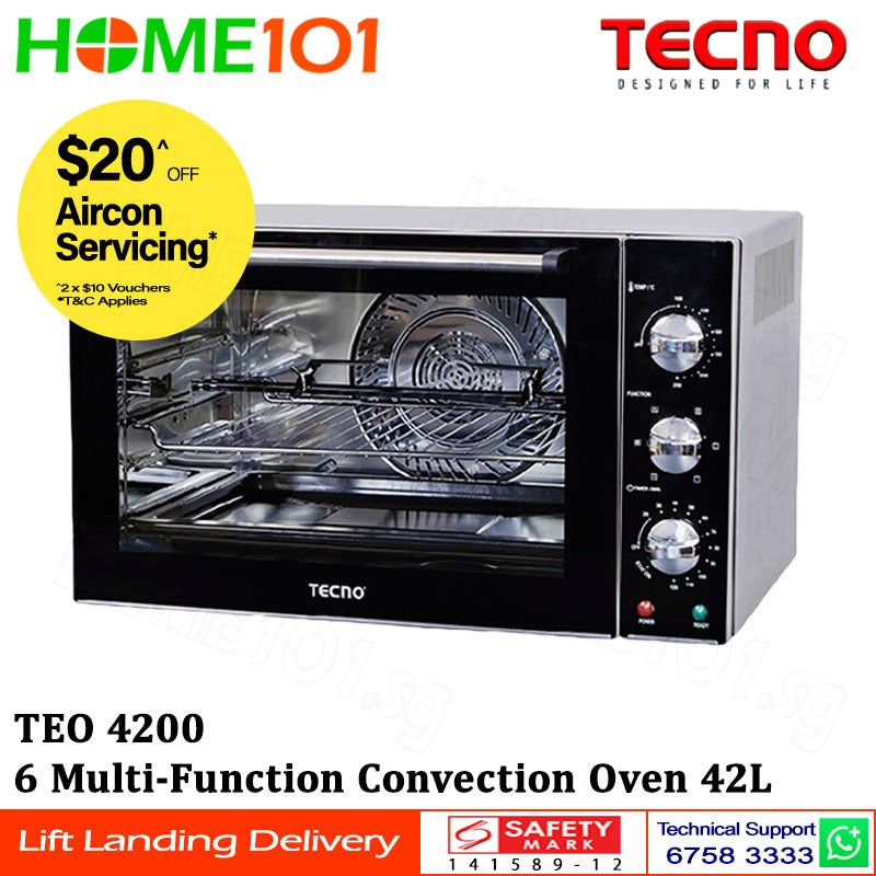 Tecno Electric Oven 42L TEO 4200