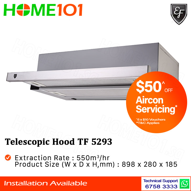 EF Telescopic Hood 90cm TF 5293