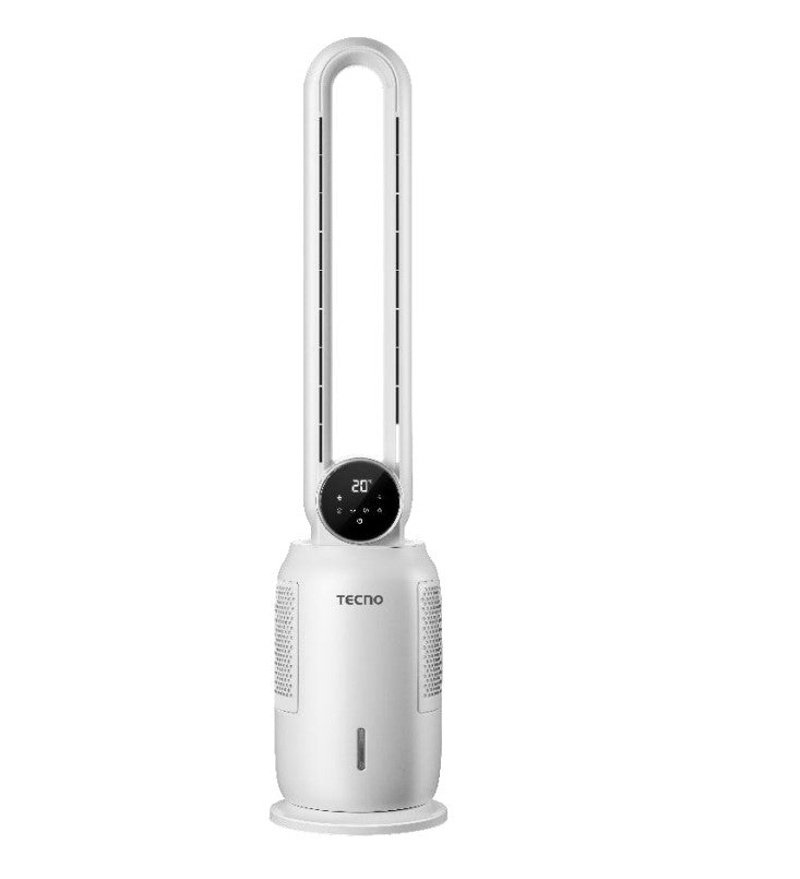 Tecno 2in1 DC Bladeless Stand Fan with Cooler Function TSBF-413RDC
