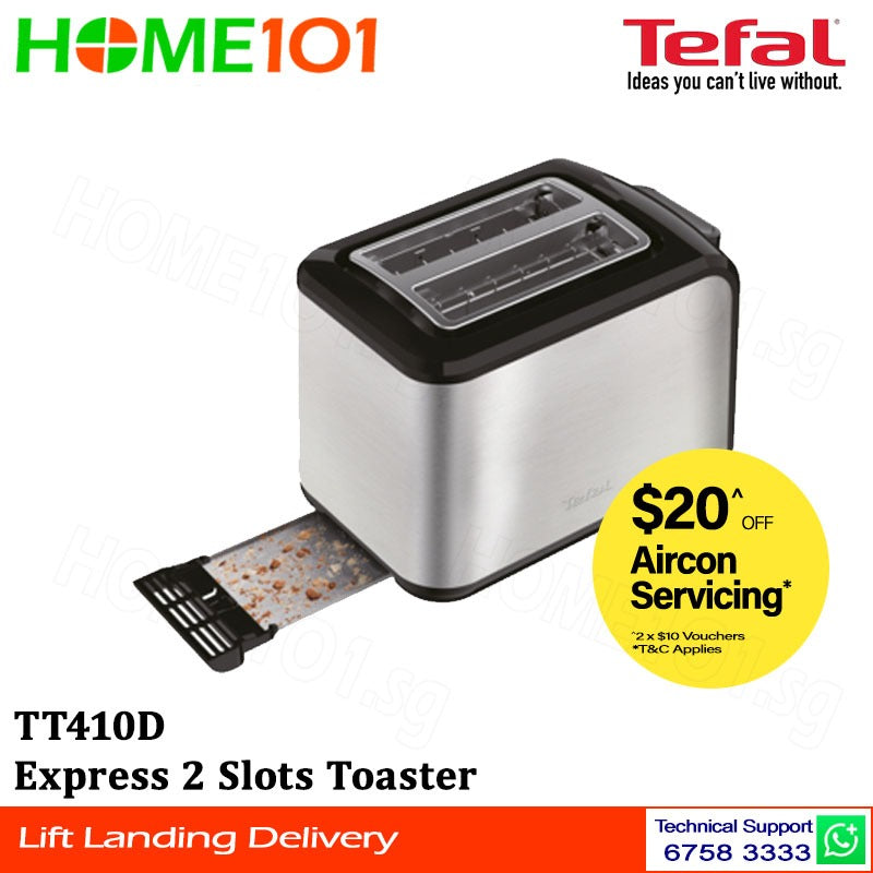Tefal Express 2 Slots Toaster TT410D || TT410